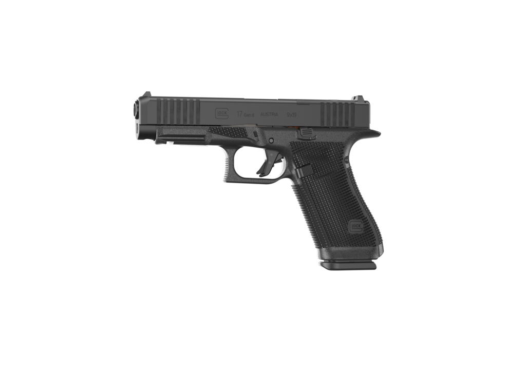 GLOCK G17 Gen6 9mm optic-ready pistol in black