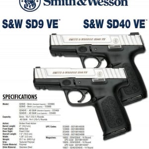 sw sd9 ve 9mm spec sheet