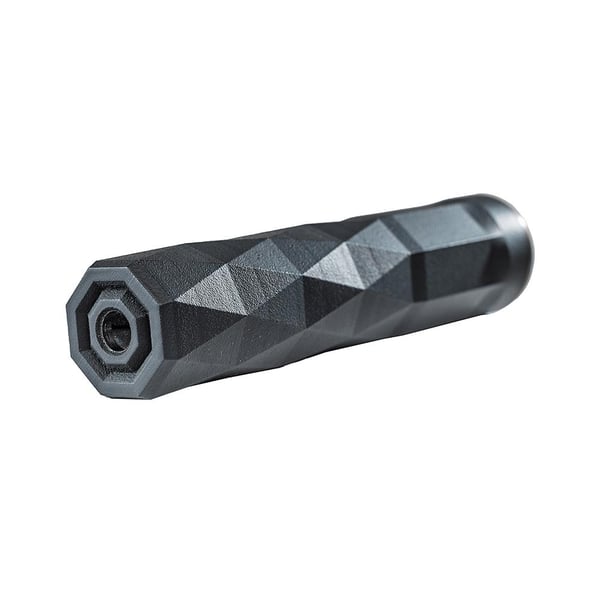 Angstadt Arms Reticent 360S Suppressor Up to 9mm Luger/.360 cal 6.8" 1/2x28 Thread HUB Compatible Black — view 2