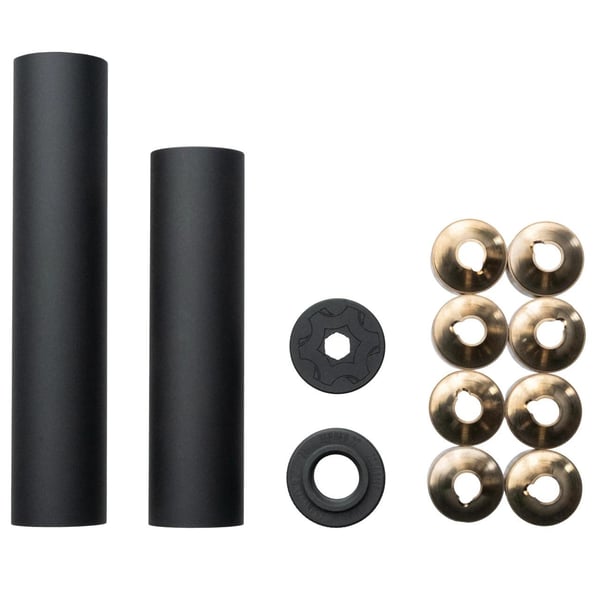 CMMG Zeroed 22 Plus Direct Thread Suppressor .22 LR 1" Diameter 4.5" Length Black — view 2
