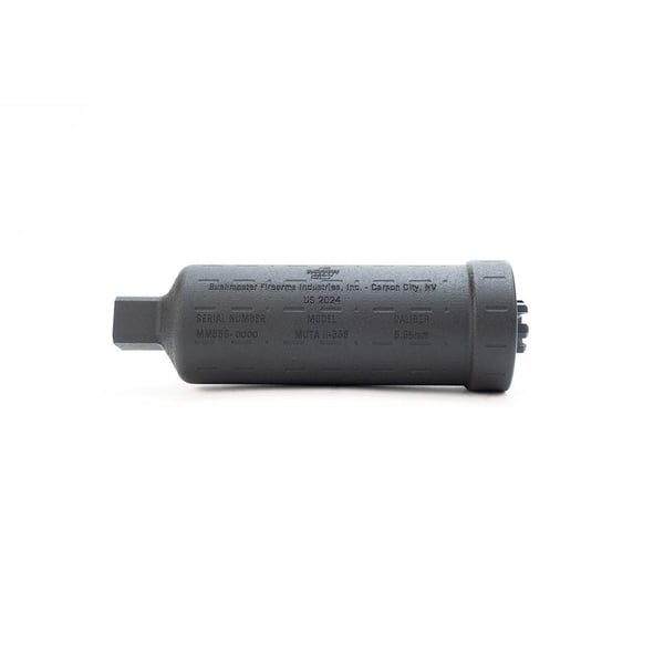 Bushmaster MUTA II BM556 Suppressor 5.56/.223 1/2x28 Black — view 3