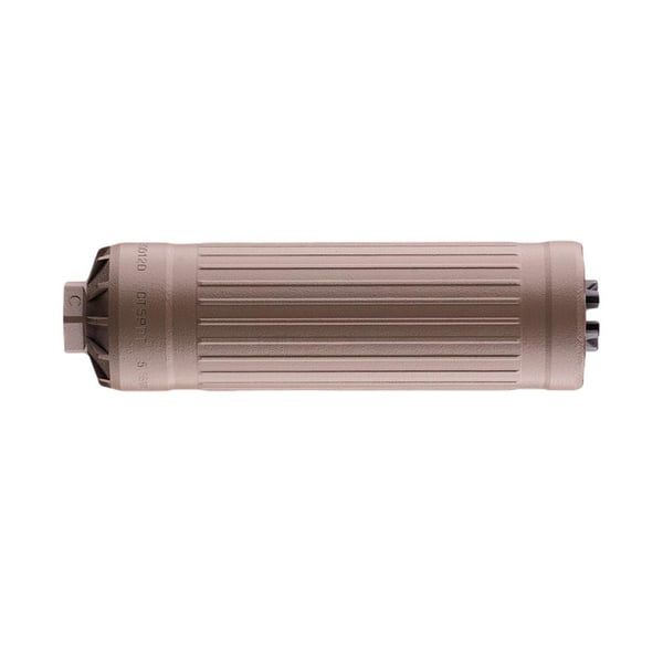 Dead Air Defense CT5P Patrol Suppressor 5.56mm 5/8-24 Direct Thread FDE