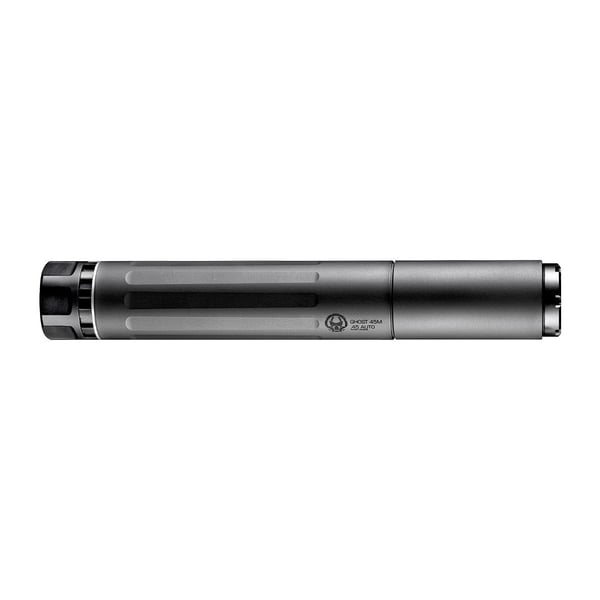 Dead Air Silencers Ghost 45M Modular Suppressor .45 ACP Stainless Steel/Titanium Black Finish — view 2
