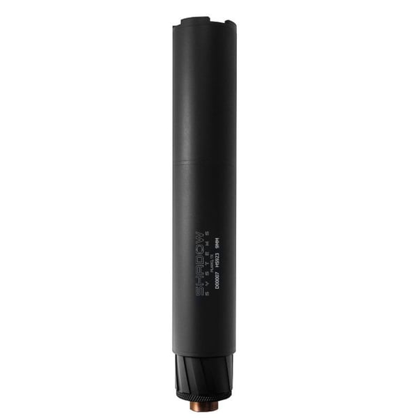 Shadow Systems HS923 Modular Direct Thread Suppressor Black ½ x28