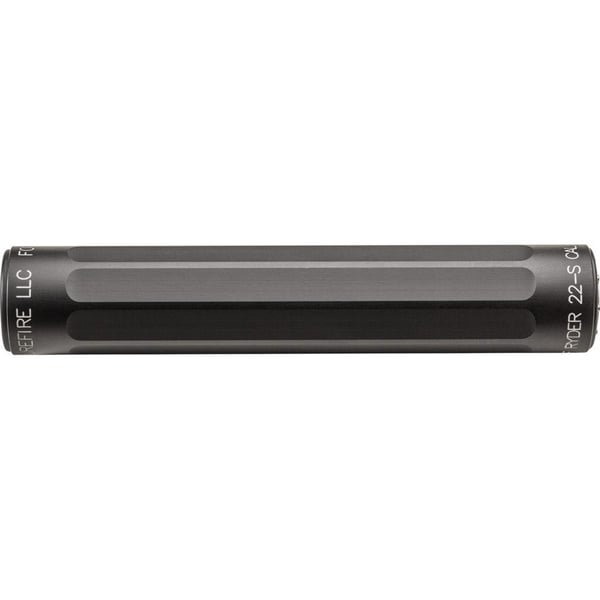 SureFire SF Ryder 22-S Suppressor .22 LR/.22 WMR/.17 HMR Direct Thread 1/2-28 Stainless Steel Black — view 2