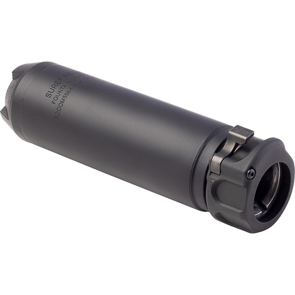 Surefire SOCOM Mini4 Suppressor 5.56/.223 5.5" Black Fast Attach Black — view 3