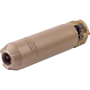 Surefire SOCOM Mini4 Suppressor 5.56/.223 1.5" Diameter 5.5" Length Fast Attach FDE