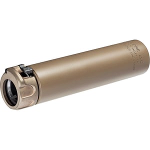 Surefire 2nd Gen Fast Attach SOCOM556-RC2 Suppressor 5.56mm Stainless Steel FDE — view 2