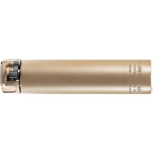 Surefire 2nd Gen Fast Attach SOCOM556-RC2 Suppressor 5.56mm Stainless Steel FDE — view 3