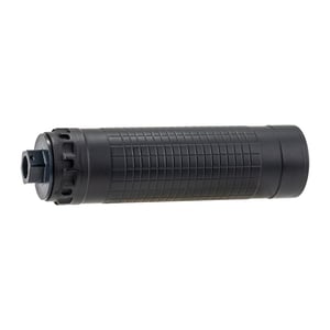 IWI Silencer 6 Direct Thread Suppressor 6mm Nickel Alloy/Stainless Steel 1/2"-28 HUB-T Mount Black — view 3
