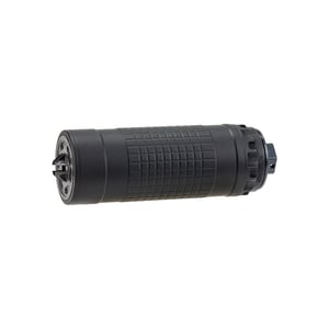 IWI Silencer 6K Direct Thread Suppressor 6mm Nickel Alloy/Stainless Steel 1/2"-28 HUB-T Mount Black — view 2