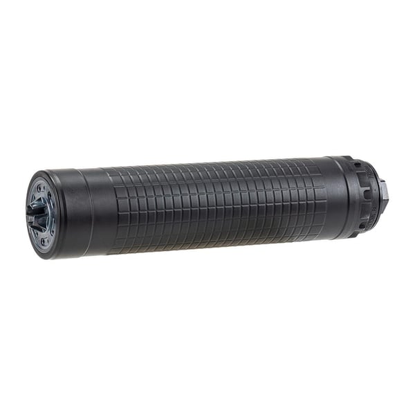 IWI IWS7 Ti Direct Thread Suppressor 7.62mm Titanium 5/8"-24 Black w/HUB-T Mount — view 3