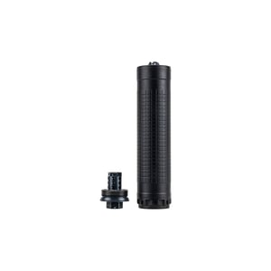 IWI IWS7 Ti Direct Thread Suppressor 7.62mm Titanium 5/8"-24 Black w/HUB-T Mount — view 2