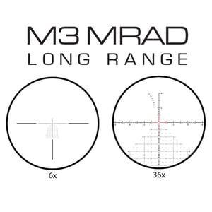 Meprolight MVO Rifle Scope 6-36x56 34mm FFP M3 MRAD Illum Black — view 2