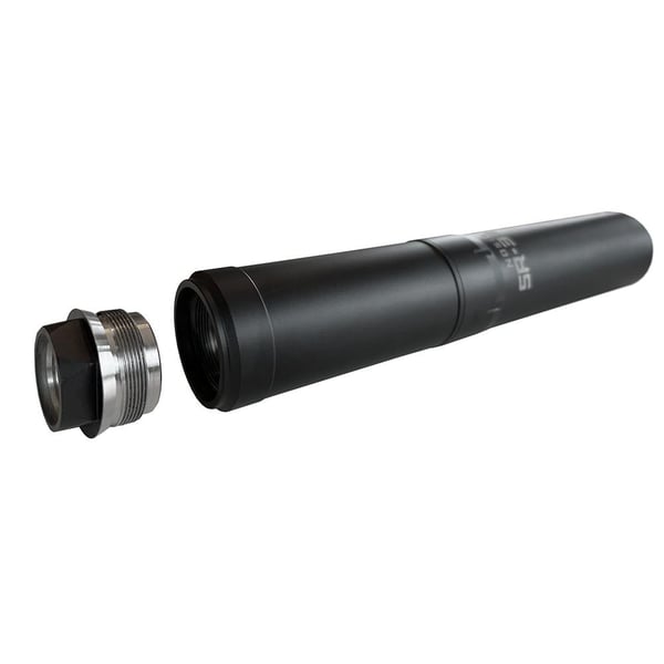 Nosler SR-33 ALTi Direct Thread Suppressor .338 Magnum - Black w/HUB Adapter — view 2