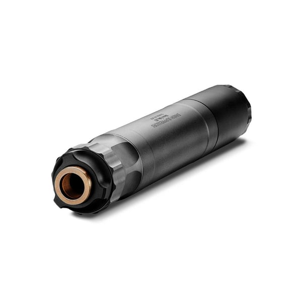 Banish 45 Direct Thread Suppressor .45 Auto Titanium/Aluminum .578x28 Black 8.6" Length — view 3