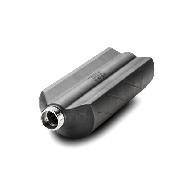 Banish 12 Choke Mounted Shotgun Suppressor Titanium Black — view 2