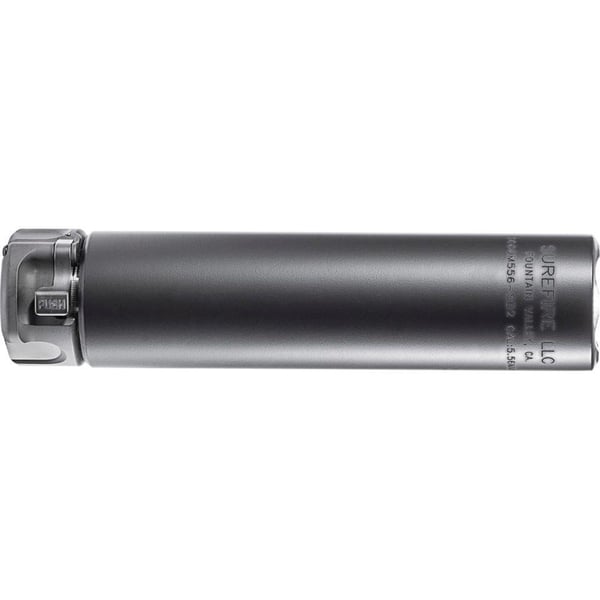 Surefire 2nd Gen Fast Attach SOCOM556-SB2 Suppressor 5.56mm Stainless Steel Black — view 2