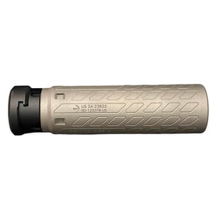 B&T SQD9 Print-X RBS Compact Quick Detach Suppressor 9mm Luger 1.73" Dia 8.11" Length 718 Inconel Grey — view 3