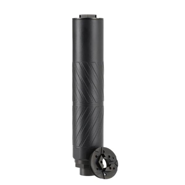 Canik VOID-9 Direct Thread Suppressor 9mm 1.375" Dia 6" Length Black — view 2