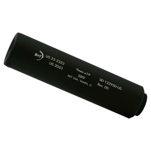 B&T Six9 Wipe Suppressor ONLY 9mm Luger Black Firearm Sold Separately — view 3