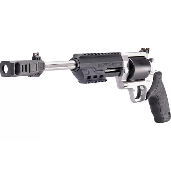 Taurus Raging Hunter 460 S&W Magnum Two Tone 5 Round Capacity 10.5" Barrel Black Grip — view 3