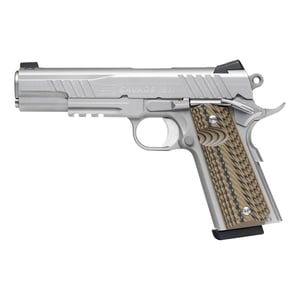 Savage 1911 Gov't Style Handgun .45 Auto 8rd Magazines (2) 5" Barrel Stainless Steel with Rail — view 2
