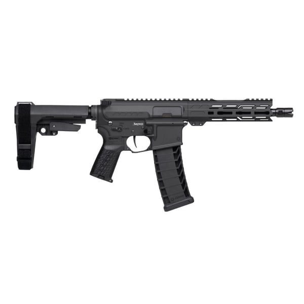 CMMG Banshee MK4 Fixed Ejector Handgun 9mm Luger 30rd Magazine 8" Barrel RipBrace Armor Black