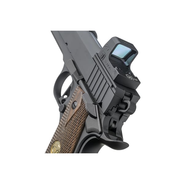 Chiappa 1911 Superior MRS Red Dot Handgun .45 ACP 5" Barrel Blued Frame Walnut Grips ZT Red Dot — view 2