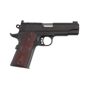 Colt Optic Ready Combat Commander Handgun .45 ACP 8rd Magazine 4.25" Black with G10 Black Cherry Grips