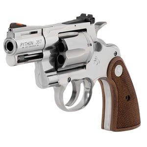Colt Python Handgun .357 6rd Capacity 2.5" Barrel Stainless Steel with Wood Grips CA Compliant — view 2