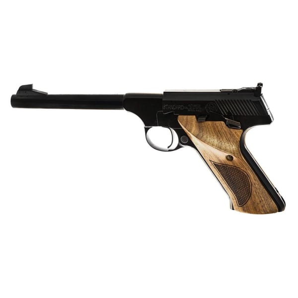 Standard .22 Semi-Automatic Handgun .22 LR 10rd Magazine 6.625" Barrel Black with Wood Grips — view 2
