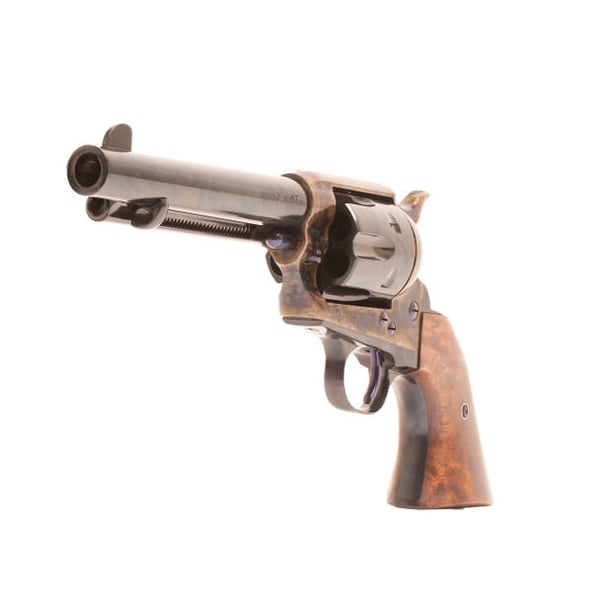 Standard Manufacturing SAA Case Colored Revolver .45 Colt 6rd Capacity 4.75" Barrel 2 Piece Grip — view 3