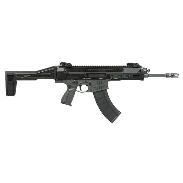 CZ USA Bren 2 Handgun 7.62x39 30rd Magazine 11" 1/2x28 Threaded Barrel Black with SB Tactical Brace