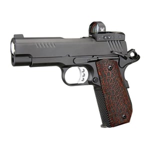Ed Brown KC9 G4 VTX Handgun 9mm Luger 9rd Magazines (2) 4" Barrel Black with Brown Grip and Thumb Safety and Vortex Venom Red Dot — view 2
