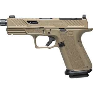 Shadow Systems MR920 Elite Optic Ready FDE Handgun 9mm Luger 10rd Magazines(2) 4.5" Threaded Stainless Barrel Night Sights MA Compliant — view 2