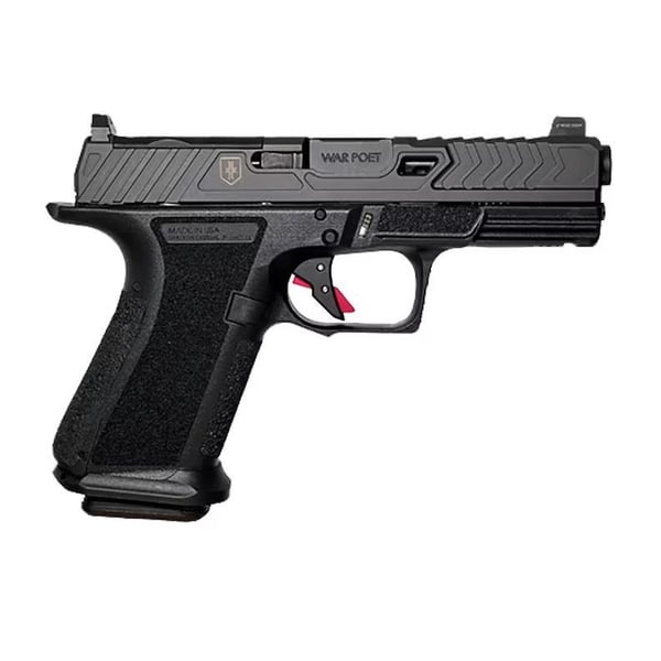 Shadow Systems MR920 Warrior Poet Optic Ready Handgun 9mm Luger 15rd Magazines(2) 4" Stainless Barrel Night Sights Black