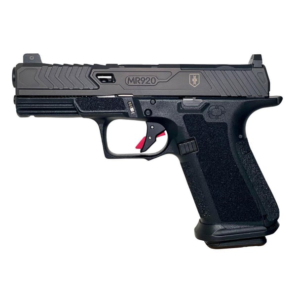 Shadow Systems MR920 Warrior Poet Optic Ready Handgun 9mm Luger 15rd Magazines(2) 4" Stainless Barrel Night Sights Black — view 2