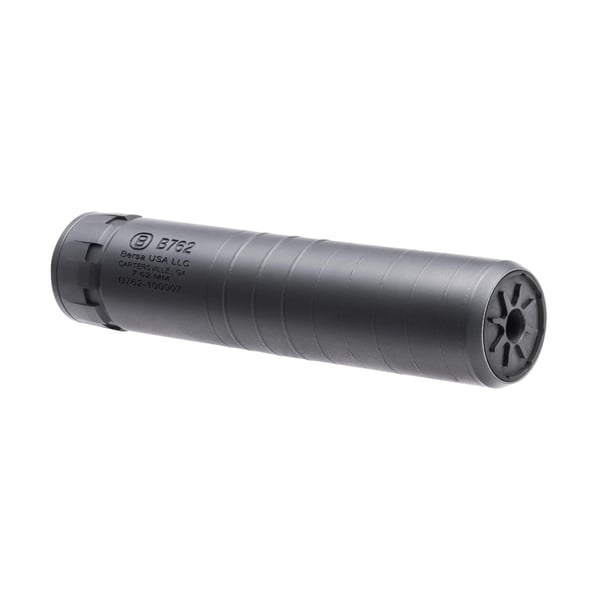 Bersa B762 Direct Thread Suppressors 7.62/.30 Cal 5/8x24 Full Auto Inconel/Stainless