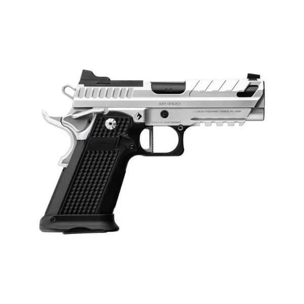 Fusion Firearms XP Pro 9 Handgun 9mm Luger 17rd magazines(2) 4'' Barrel RMR Optic Ready Chrome
