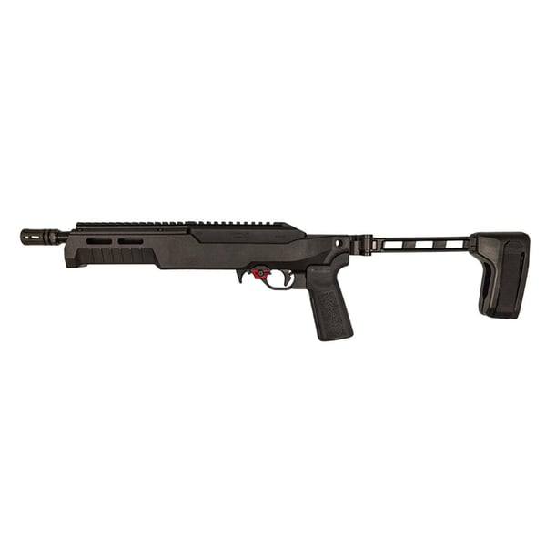 Franklin Armory F22 Binary Pistol .22 LR 10rd Magazine 8" Threaded Barrel Hogue SB Tactical Chassis W/Brace — view 2