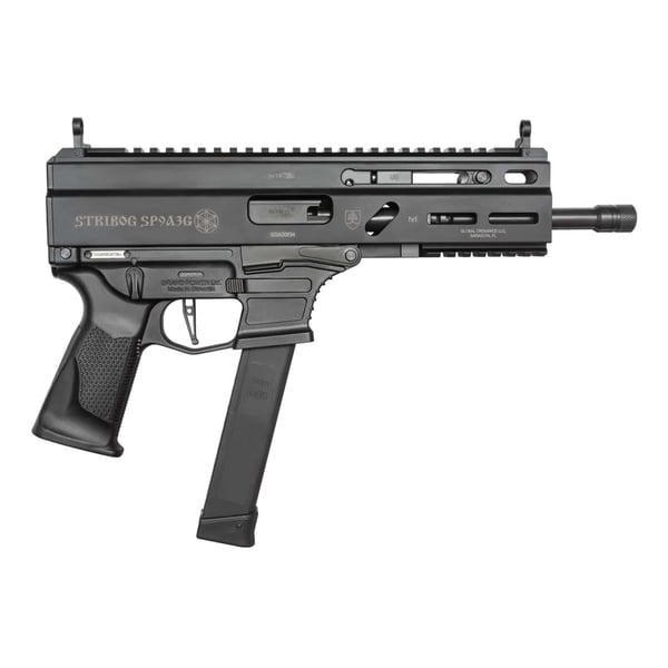 Grand Power Stribog SP9G3 Handgun 9mm Luger 30rd Magazines(3) 8" Barrel -Uses Glock Style Magazines