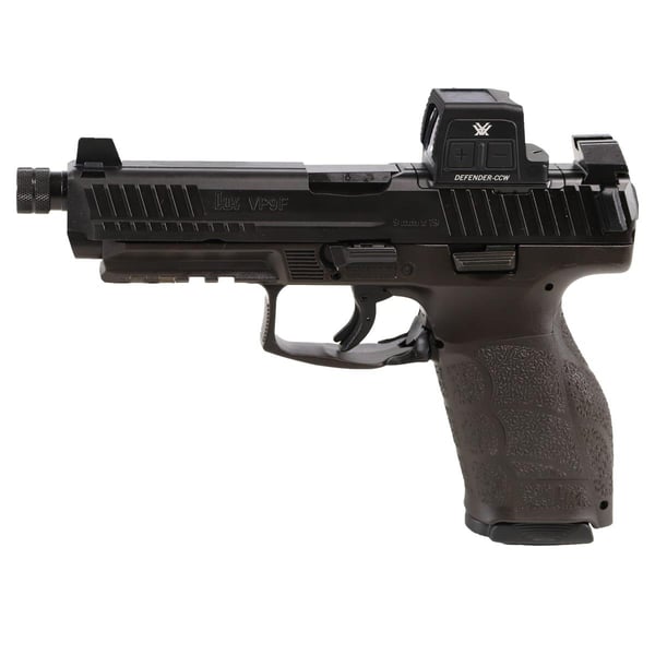 H&K VP9A1 F Tactical w/Vortex Defender CCW Handgun 9mm Luger 15rd Magazines(2) 5.1" Barrel — view 2
