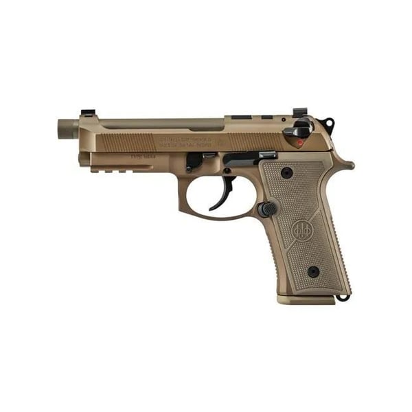 Beretta M9A4 Centurion G Handgun 9mm Luger 18rd Magazines(3) 4.8" Barrel FDE Cerakote — view 2