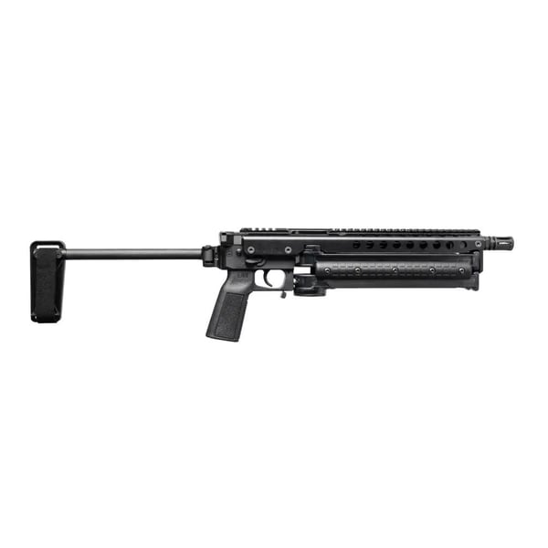 Kel-Tec KP50 Pistol 5.7x28mm 50rd Magazines(2) 9.6" Threaded Barrel Brace Black Jungle Clip