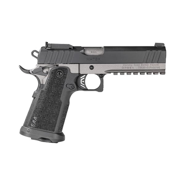 Girsan Witness 2311 Match Handgun Kit 9mm Luger 17rd (1) and 20rd (2) Magazines 5" Barrel Black