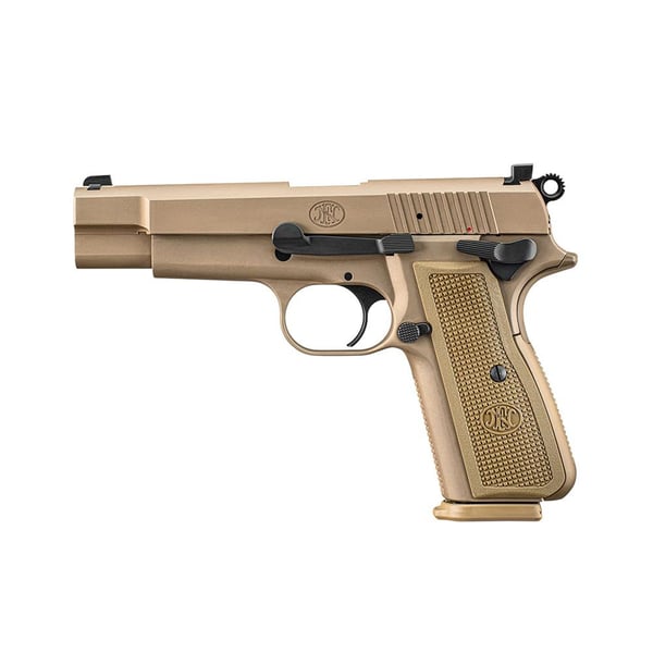 FN High Power Handgun 9mm Luger 17rd Magazines(2) 4.7" Barrel FDE Slide/Frame — view 2