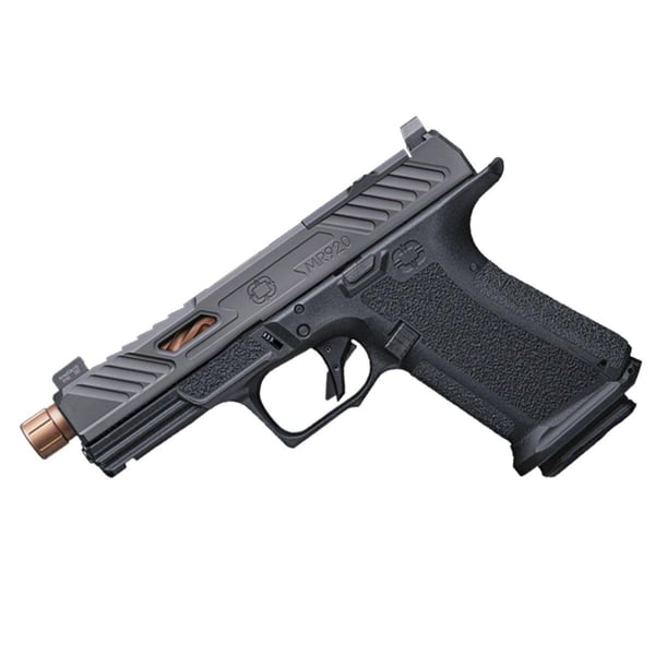 Shadow Systems Optics Ready MR920 Handgun 9mm Luger 15rd Magazine 4" Threaded Bronze Barrel Black Elite Slide — view 2