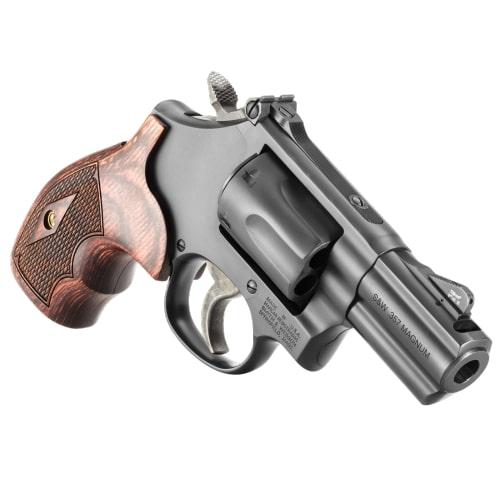 S&W Model 19 Carry Comp Performance Center Handgun .357 mag/.38 Spl +P 6rd Capacity 2.5" Ported Barrel Custom Grip — view 2