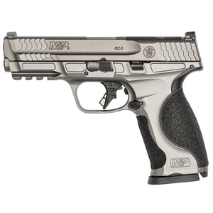 S&W M&P 9 M2.0 Metal OR Optic Ready Handgun 9mm Luger 10rd Magazines(2) 4.25" Barrel No Thumb Safety Tungsten Gray — view 2